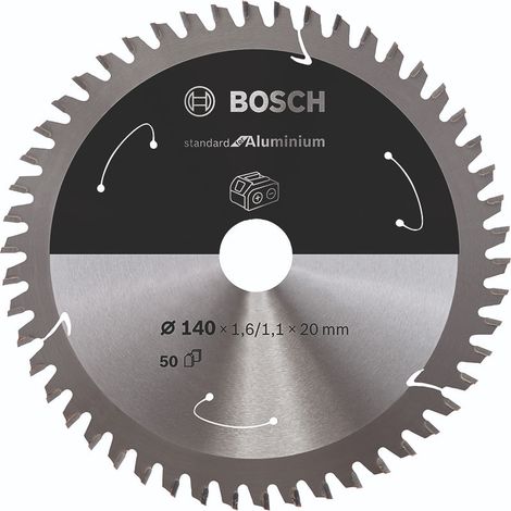 Bosch PRO  aluminio inalámbrico  hoja para  sierras circulares  140 x  1,6 x  20 mm  - 2608837755