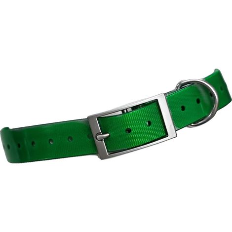 Collar para perro, impermeable, duradero, grande, verde (1/2)