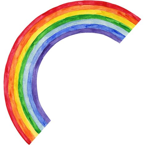 Stickers muraux arc en ciel SUPVOX pour chambre d enfant (1/5)