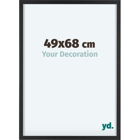 yd. - Cadre photo 49x68 - Noir - Aluminium - Virginia (1/5)