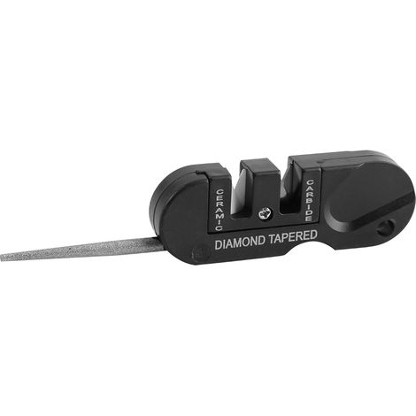 Couteau de cuisine multifonction affûteur pliable en céramique, outil de poche aiguiseur effilé, lot de couteaux domestiques neuf (1/5)