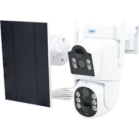 Caméra de vidéosurveillance - PNI - IP792 - Double objectif 2MP - Vision nocturne - Étanchéité IP65