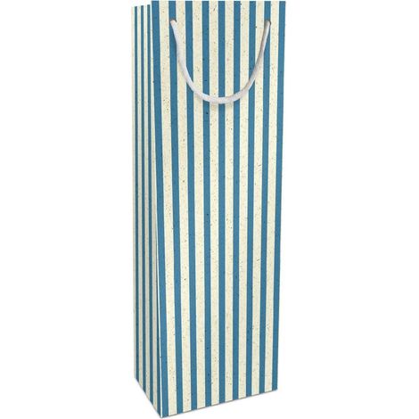 Braun & Company Geschenktasche blau 12 x 36 x 10 cm Geschenkverpackungen