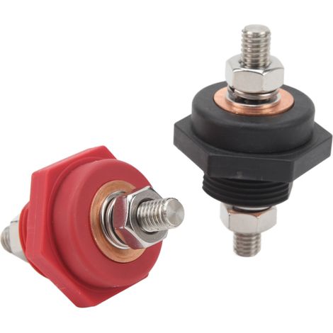 DC12V 3/8" Batterieanschlussklemme, Batteriekabelanschluss, Schottverbinder für Autos, Wohnmobile und Boote (1/5)