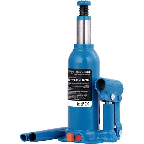 Draper 36364 Hydraulic Bottle Jack, 4 Tonne