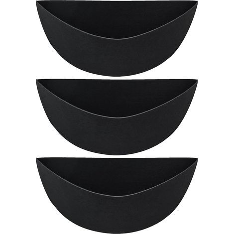 aus Filz Körbchenreihe Set with 3 Stoffeinlagen für (1/5)