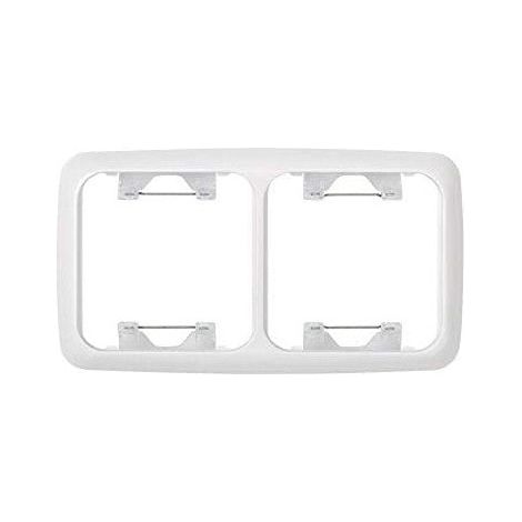 Cadre 2 éléments blanc Simon 31621-30 (1/3)