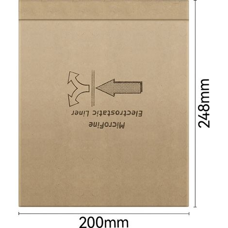 Compatible with Bissell vacuum cleaners 4122/2154A/2154W. Dust bags, paper bags and filter bags are also available. (1/4)