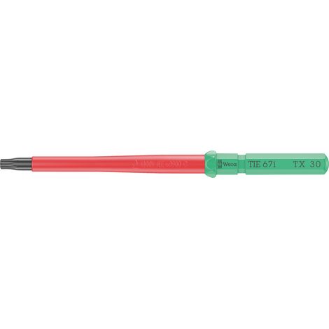 Wera Kraftform Kompakt VDE 67 i TX 30 x 157 mm TIE Elektriker TORX Wechselklinge TX 30 (1/5)