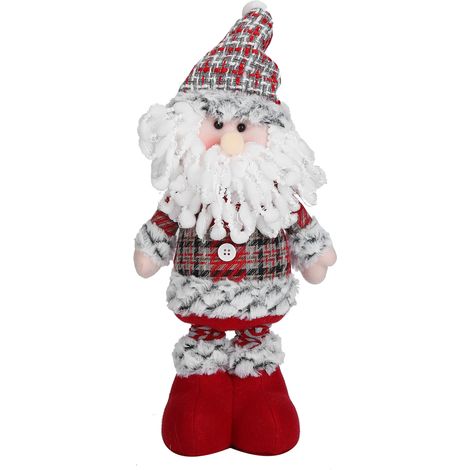 Décoration de Noël, Décoration de Maison de Jouet de Poupée Innovante Rétractable de Noël pour la Fête d'anniversaire(aîné) (1/5)