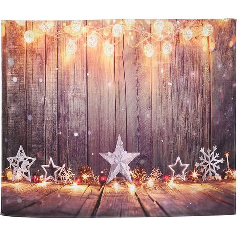 Tenture Murale de Noël - Tapis Décoratif pour Salon, Chambre et Dortoir (1/5)