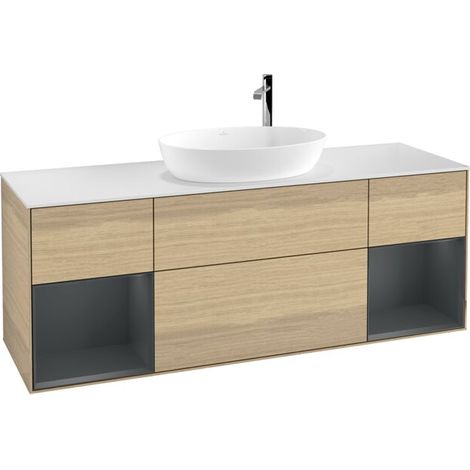 Villeroy & Boch G981HGPC Armoire sous lavabo Finion G98 (1/2)