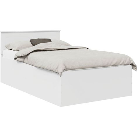 Estructura de cama 135 x 190 cm Madera de ingeniería vidaXL