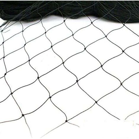 YMYNY Vogelschutznetz, Netz, Volierennetz, Vogelnetz (7,5 m x 15 m), 25 mm Netz, extra starkes gewebtes Netz, Vogelnetz, Obstbaumnetz, Katzennetz, wiederverwendbar, (1/4)