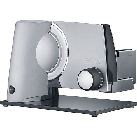 [GEBRAUCHT] B-Ware Graef Sliced Kitchen S32000 Allesschneider Glasbodenplatte Grau (1/2)