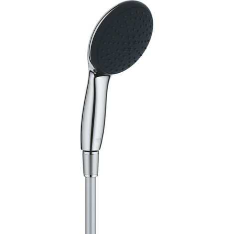 Grohe Vitalio Start - Doccetta con tubo flessibile, 2 getti, cromo 2696010E