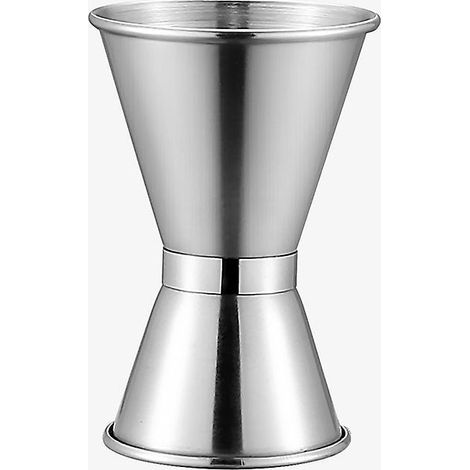 Für Barkeeper, Doppel-Cocktail-Jigger, Premium-Jigger aus japanischem Edelstahl 304 mit Innenskala, 2 Stück. (1/5)
