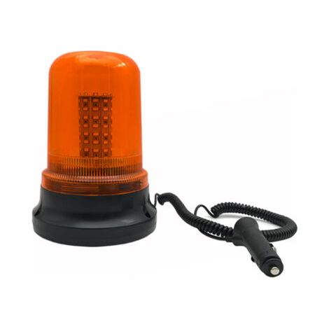DEESSE SHOP-Lampe clignotante et accessoires pour motorisation-Lumière stroboscopique rotative magnétique pour toit de voiture, 80led, voyant d'avertissement (1/5)
