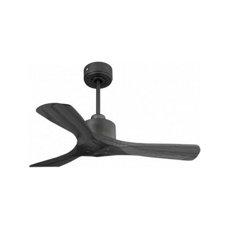 Modulo Slim de Klassfan - Ventilateur de plafond et destratificateur moteur DC basalte et bois sombre 10 à 20 m² (1/5)