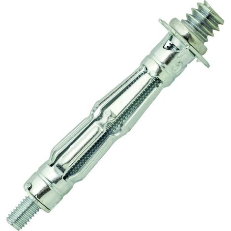 Cheville métallique à expansion corps creux Spyder avec patte à vis M6 x 37 zingué