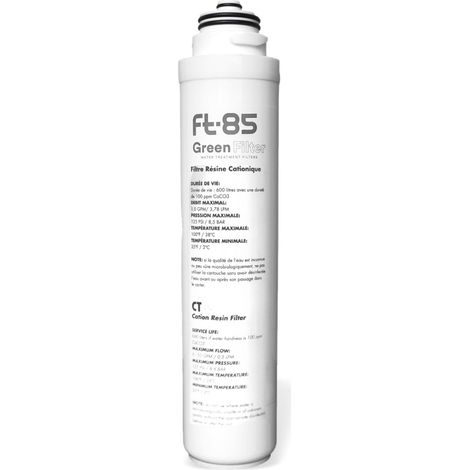 Ft85 Anti-kalk-filterpatrone Für Duo Oder Trio Uf Untertischfilter