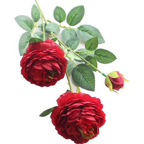 Fleur de Simulation de Mariage à la Maison, Fleur de Pivoines Artificielles pour la Décoration de Fête de Mariage à la Maison (C) (1/5)