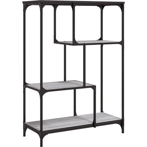 Maison Exclusive - Bücherregal Grau Sonoma 81x36x115 cm Holzwerks