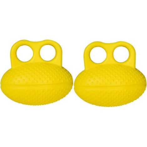 Balle d'exercice pour les mains, les poignets et les doigts, idéale pour la physiothérapie et les exercices avec bandes de résistance pour le fitness des athlètes. (1/4)