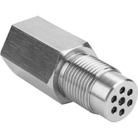 Adaptateur de sonde à oxygène M18x1,5 en acier inoxydable, rallonge de sonde O2, connecteur d'extension pour voiture A (1/5)