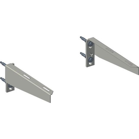 Paire d'équerres de fixation - Vitra - Pour lavabo PMR (1/2)