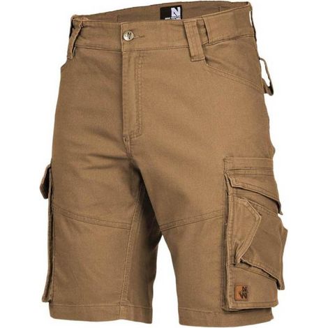 Bermuda de Travail Mayer - Taille 56 - Camel - Résistant et Confortable - D-Work