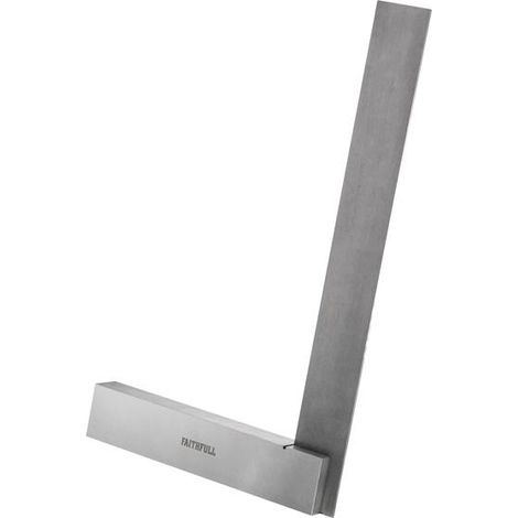 Faithfull 225mm (9-inch) Engineer's Square FAIES9 – Precision Steel Square for Accurate Measurement and Layout