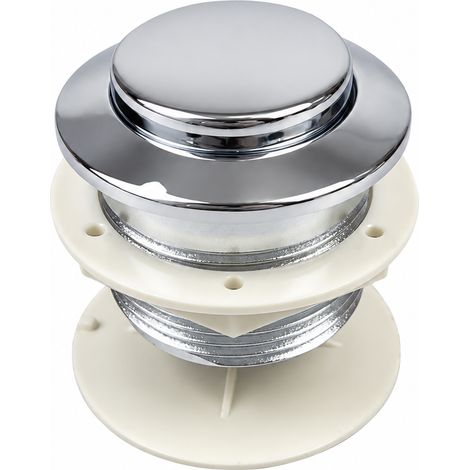 Bouton poussoir de chasse d'eau WC bouton tactile modèle 15 JT diamètre 38 mm mécanisme de déclenchement pour réservoir de toilettes – Livraison gratuite