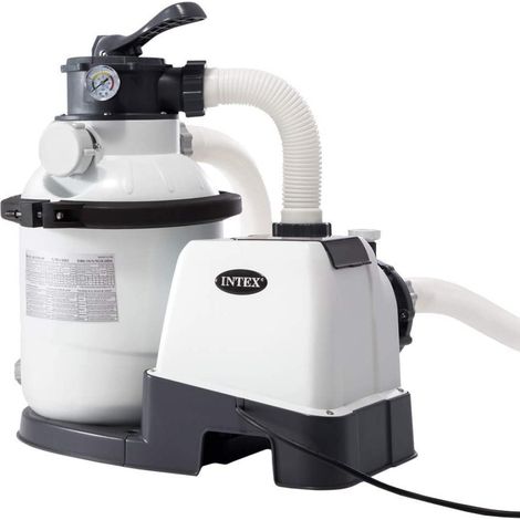 Depuradora agua piscina 4.500 lt/h 0,25cv arena intex (1/10)