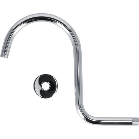 Brazo de ducha de cuello de cisne de acero inoxidable para la mayoría de los accesorios de ducha (chapado 233) (1/5)