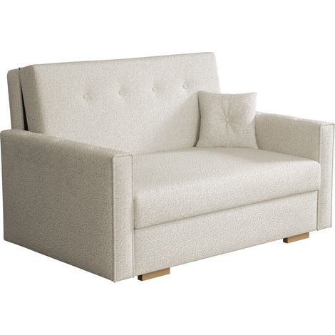 Sofá cama Caelrin II, Coral 65, Almacenaje, 0, 85x133x100cm, Muebles ya montados