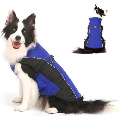 Dog Coats, Waterproof Winter Warm Dog Clothes with Reflective Thick Padded Coat for Small Medium and Large Dogs (1/5)