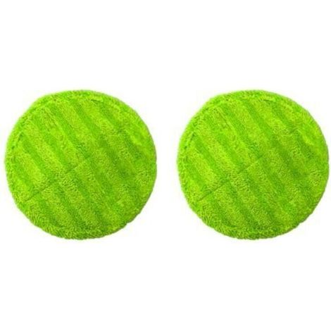 Recharges microfibres pour balai vapeur STEAM TWISTER/STEAM SPINNER – Lot de 2 disques lavables et réutilisables – VENTEO (1/2)