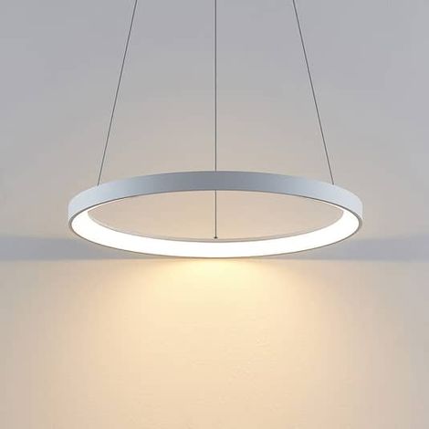 [NEUWERTIG] B-Ware Arcchio Pendelleuchte Hängelampe Led Weiß Metall Leuchte Lampe Innenbeleucht253