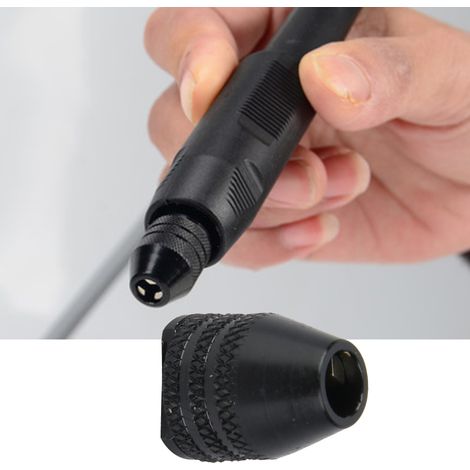 8 mm Dreibacken-Spannzangenadapter für elektrische Schraubendreher und Bohrmaschinen (kurzer Schaft) (1/5)