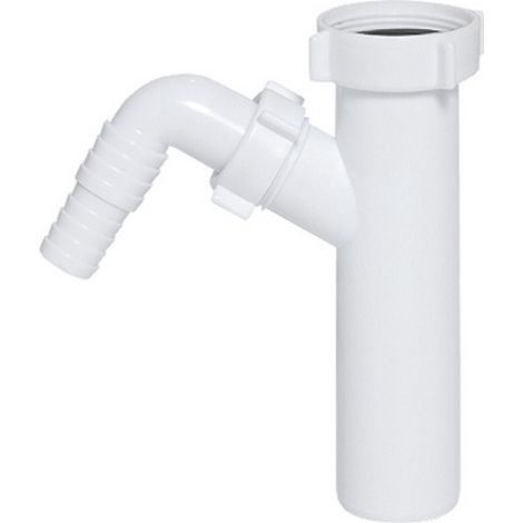 Conector de tubería de 6/4" x 40 mm con entrada para lavavajillas (1/2)