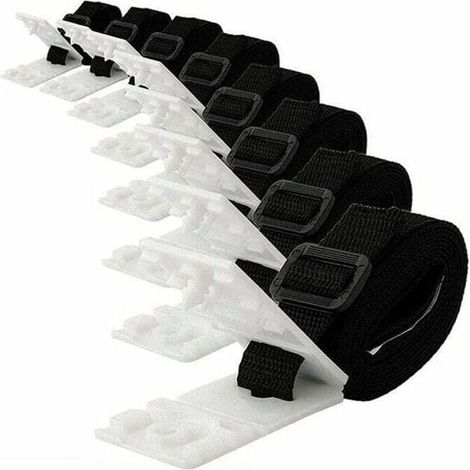 Universal Pool Cover Roller Befestigungsgurt Kit Schwimmgürtel für Outdoor-Ausrüstung (1/4)