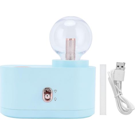 Humidificateur d'air rechargeable USB 350 ml avec veilleuse - Humidificateur d'air domestique à 2 vitesses (1/5)