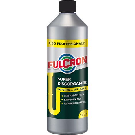 Disgorgante liquido professionale per tubature 'fulcron' lt 1 (6 pezzi) AREXONS