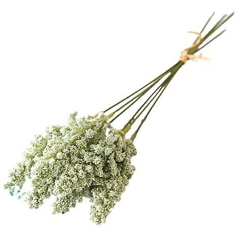 Fleurs artificielles de lavande HOW-E, en soie artificielle, inaltérables et fraîches, pour la maisonvert clair (1/5)