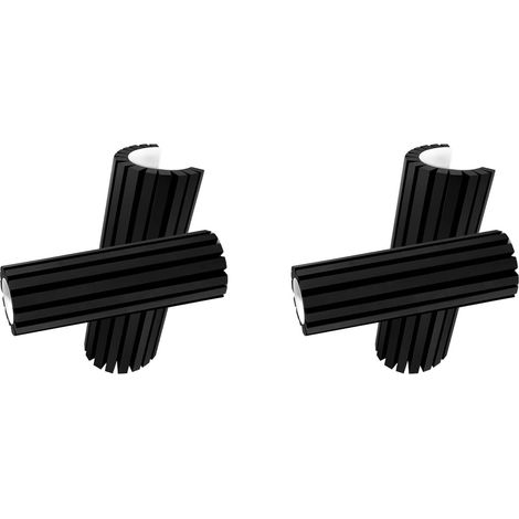 Lot de 4 protections murales de garage en mousse EVA très résistantes pour portes de voiture, bande anti-collision 38,1 x 20,1 cm (1/5)