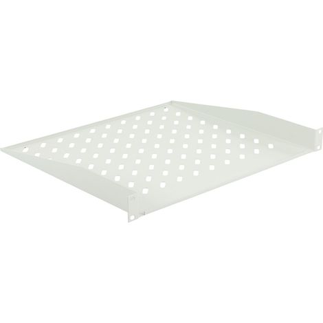 Ripiano rack LANVIEW 1U da 19", profondità 400 mm, bianco, RAS205WH