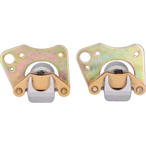 Qiilu 2-teiliges Bremszangen-Set vorne links und rechts für Polaris 500 Magnum 4x4 1999-2000 und Sportsman 1996-2001. Paar Bremszangen, vordere Bremszange, Bremszylinder-Baugruppe. (1/5)