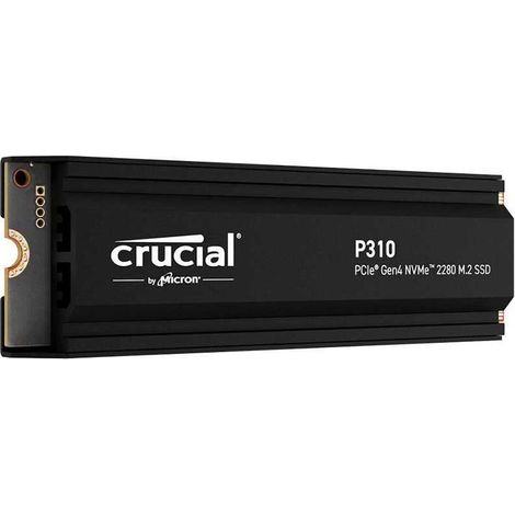 M.2 2TB Crucial P310 NVMe PCIe Gen4 with Headsink