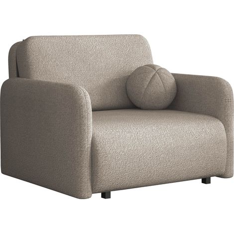 Fauteuil Poetal I, Coral 50, 85x100x103cm, Tissu, Pieds: Bois, 0, Mobilier déjà assemblé